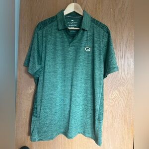 Tommy Bahama Green Green Bay Polo Shirt size medium